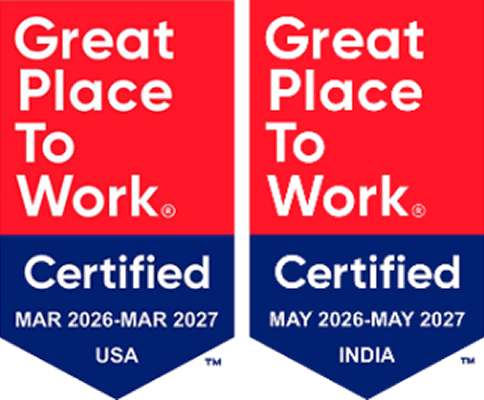 Great Place to Work badges